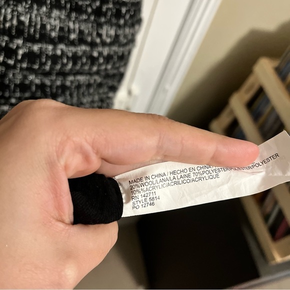 Eloquii Monochrome Tweed Mini Dress - Picture 7 of 8